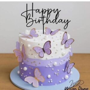 lavender dream birthday cake